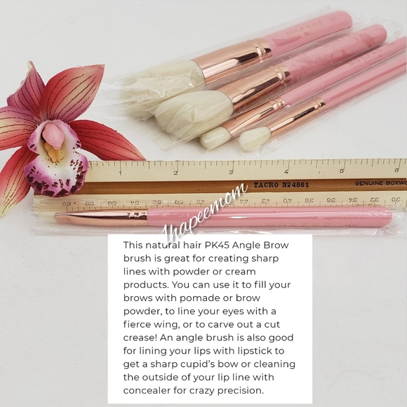 Morphe PK45 Angled Brow Brush Eyebrow Tool - Picture 3 of 7